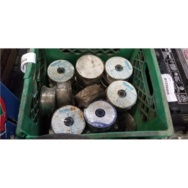 LARGE LOT OF ALUMINUM WELDING WIRE