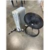 Image 1 : OIL HEATER AND FLOOR FAN