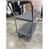 Image 3 : GREY 2 TIER METAL SHOP CART