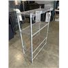Image 3 : METAL WIRE SHOP RACK 55 INCH X 36 X 14
