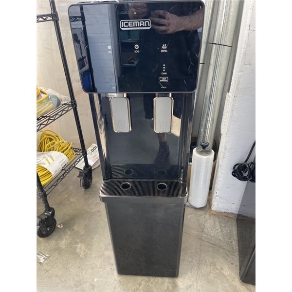 ICEMAN WATER AND ICE DISPENSER - WATER AND ICE BOTH WORKING