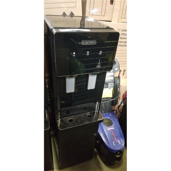 ICEMAN WATER AND ICE DISPENSER - WATER AND ICE BOTH WORKING