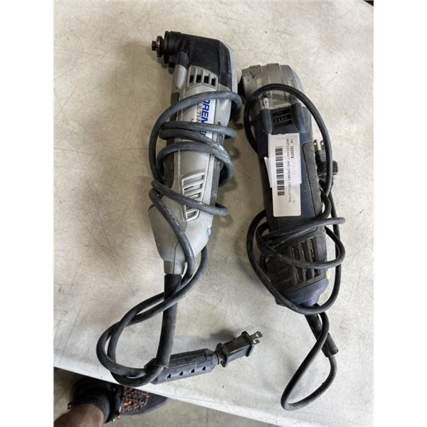 MASTERCRAFT AND DREMEL OSCILLATING MULTI TOOLS