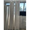 Image 1 : 40 NEW 8FT x 3-1/4" PREMIUM PRE PAINTED WHITE MDF BASEBOARD TRIM W/ EDGING  - SOME PIECES BROKEN