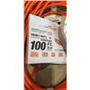 Image 3 : HEAVY DUTY 100 FOOT ORANGE EXTENSION CORD. 12AWG/3C
