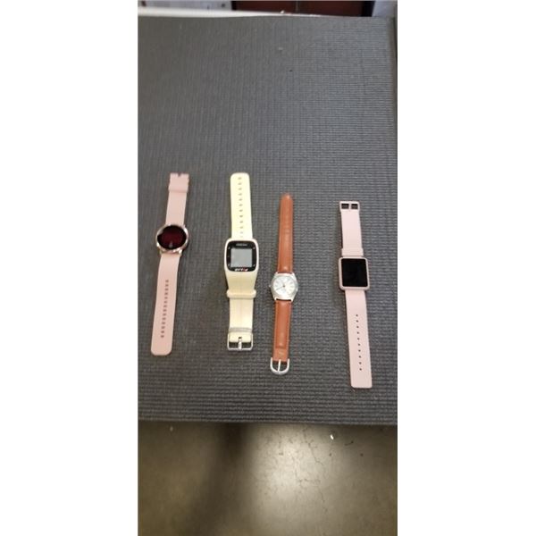 BAG OF SMART WATCHES AND REGULAR WATCH