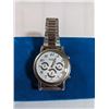 Image 1 : MONT BLANC AUTOMATIC WATCH, SWISS MADE, GOLD PLATED 18K, 7000PL24026 CROWN MISSING, WORKING, UNAUTHE
