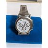 Image 5 : MONT BLANC AUTOMATIC WATCH, SWISS MADE, GOLD PLATED 18K, 7000PL24026 CROWN MISSING, WORKING, UNAUTHE