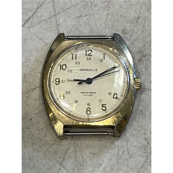 VINTAGE CARAVELLE MENS WATCH, AUTOMATIC