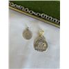 Image 2 : 925 STERLING SILVER CHARM BRACELET W/ 2 CHARMS