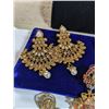 Image 3 : 3 PAIRS OF VINTAGE INDIAN EARRINGS