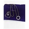 Image 3 : 925 STERLING SILVER PENDANT AND CHAIN NECKLACE