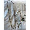Image 3 : ASSORTED SILVER TONE NECKLACES