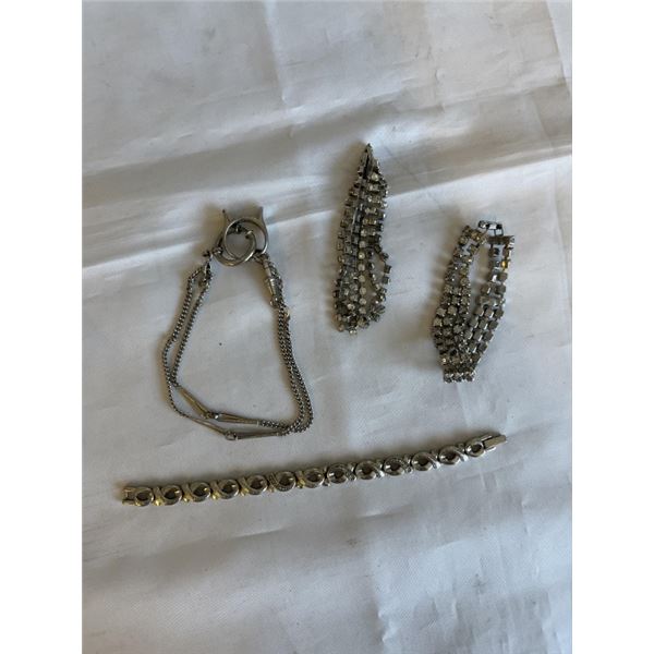 SILVER TONE BRACELETS
