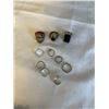 Image 5 : ASSORTED SILVER TONE RINGS, CONTAINS REAL SILVER