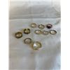 Image 2 : ASSORTED GOLD TONE RINGS