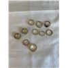 Image 4 : ASSORTED GOLD TONE RINGS