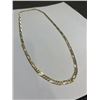 Image 2 : 925 ITALY GOLD TONE LINKS NECKLACE