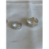 Image 4 : 5 STERLING SILVER 925 RINGS