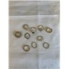 Image 4 : ASSORTED GOLD TONE RINGS