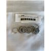Image 1 : ASSORTED SILVER TONE RINGS, CONTAINS REAL SILVER