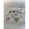 Image 2 : ASSORTED SILVER TONE RINGS, CONTAINS REAL SILVER