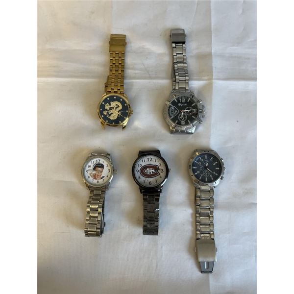 5 MENS WATCHES