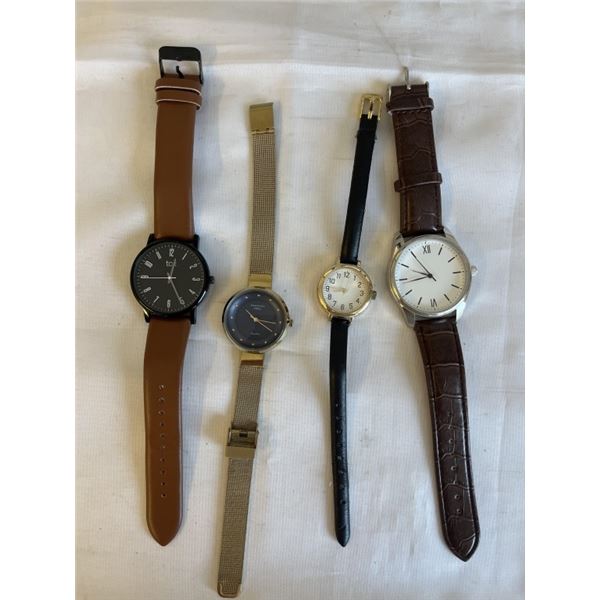 4 MENS WATCHS