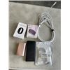 Image 1 : NEW EARBUDS HEADBAND, SMART WATCH WITH POWER BANK BACKUP BATTERY POWER