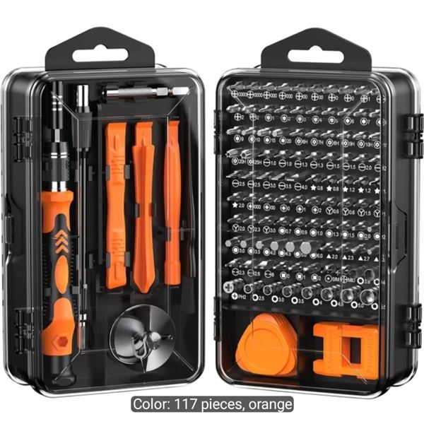 NEW 117-IN-1 PRECISION SCREWDRIVER SET