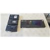 Image 1 : KLIM CHROMA KEYBOARD AND 3 KLIM CASSETTE PLAYERS. MODELS K7, K8 AND K9