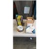 Image 1 : NEW OLD STOCK DVD+R DISCS, POSTCARD ENVELOPES, AND WAERABLE MICROPHONE