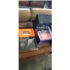Image 4 : FOOT MASSAGER, NEW SCREEN PROTECTOR, LAPTOP COOL PAD, ELECTRIC PUMP, AND STARTREK VHS SET