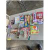 Image 2 : 2 BOXES OF NEW ASSORTED KIDS ITEMS, NOTEBOOKS, AND TOYS,  GREAT FOR GOODIE BAGS AND GIFTS, STOCKING 
