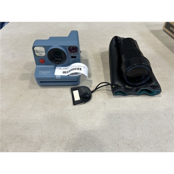 POLAROID NOW+ I-TYPE FILM CAMERA  AND KODAK ZOOM EKTANAR PROJECTION LENS