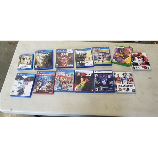 ASSORTED PS4 AND SOME PS5 GAMES