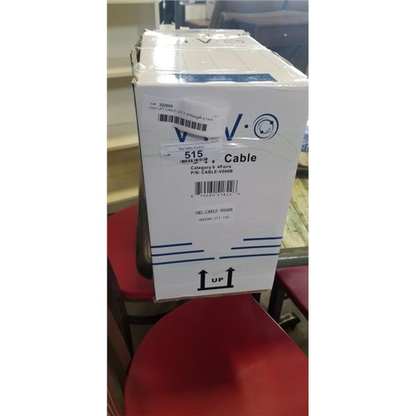 VIVO UPT CABLE CAT 6, 4 PAIR