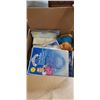 Image 3 : 2 BOXES OF NEW BABY RELATED ITEMS