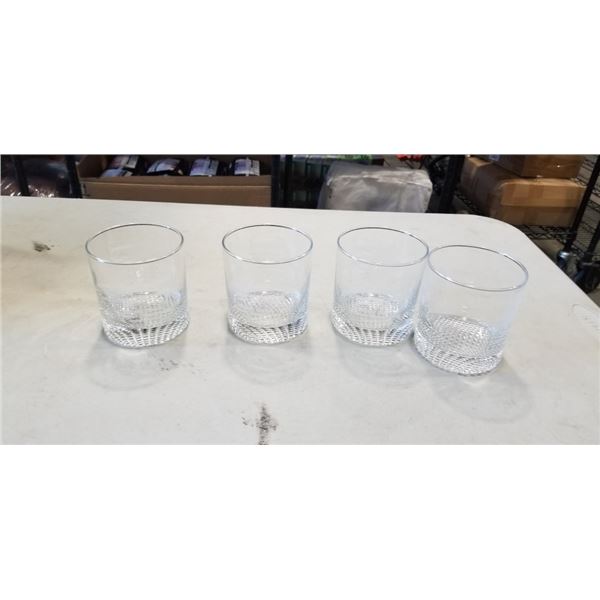 4 WHISKEY GLASSES
