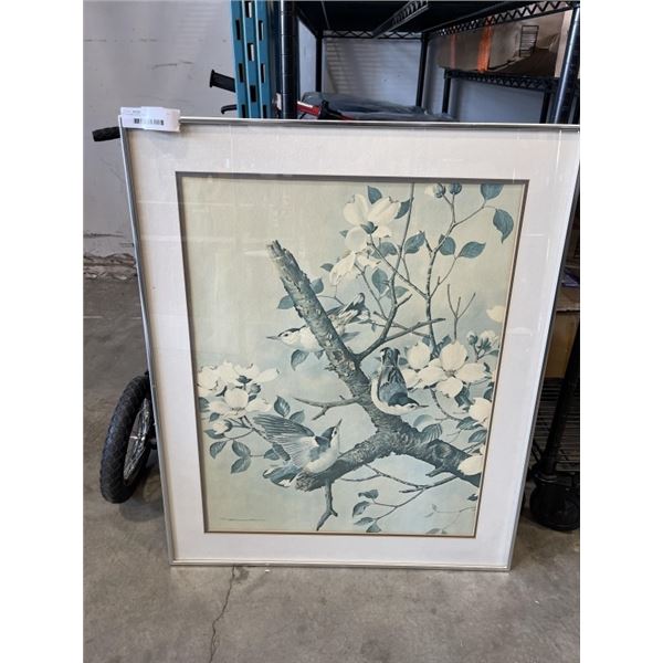 FRAMED BIRD PRINT