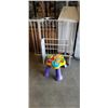 Image 1 : KIDS ACTIVITY CENTER, TOY RACK, AND BABY GATE