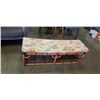 Image 1 : RATTAN BENCH. 54" WIDE