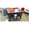 Image 1 : ANTIQUE QUARTER SAWN DESK