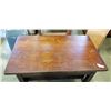 Image 2 : ANTIQUE QUARTER SAWN DESK