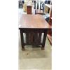 Image 3 : ANTIQUE QUARTER SAWN DESK