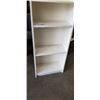Image 2 : 80" TALL WHITE BOOKCASE