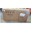 Image 1 : VIVO BLACK MOBILE COMPUTER WORKSTATION