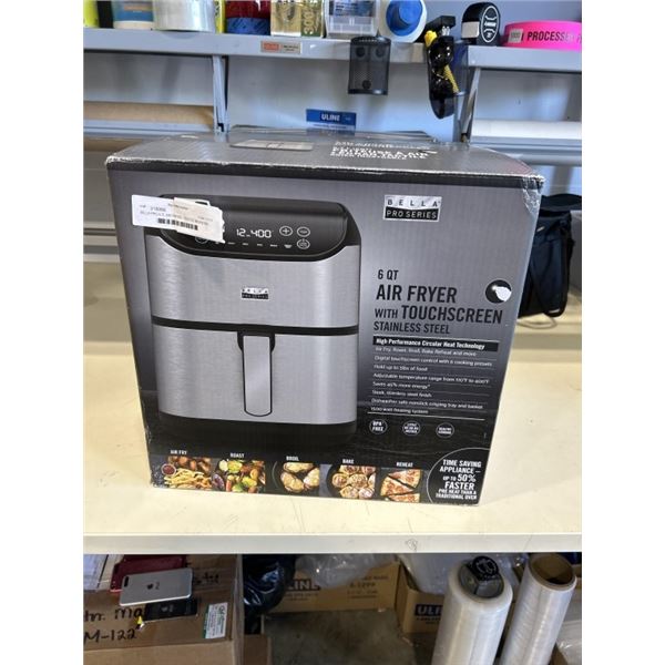 BELLA PRO 5.7L AIR FRYER TESTED AND WORKING
