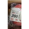 Image 2 : HEAVY DUTY 200 FOOT ORANGE EXTENSION CORD. 16AWG/3C