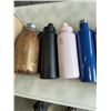 Image 2 : BOX OF METAL LIQUID BOTTLES CORKCICLE, TAKEYA, ASOBU AND MORE